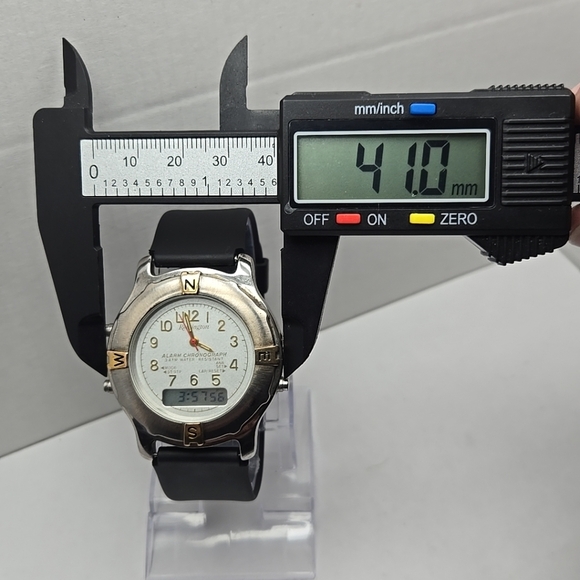 Mens Vintage Remington Alarm Chronograph Watch 38-054 New Battery - Picture 4 of 9